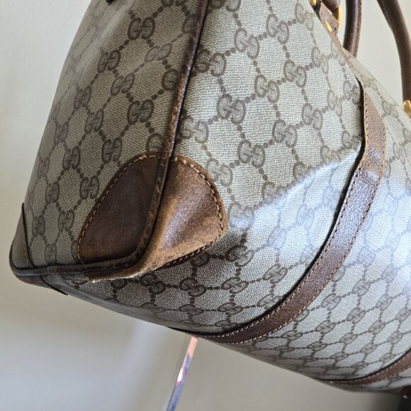 Authenticated Gucci Boston Handbag/Carryon ~ EVC ~ Vintage - Picture 3 of 16